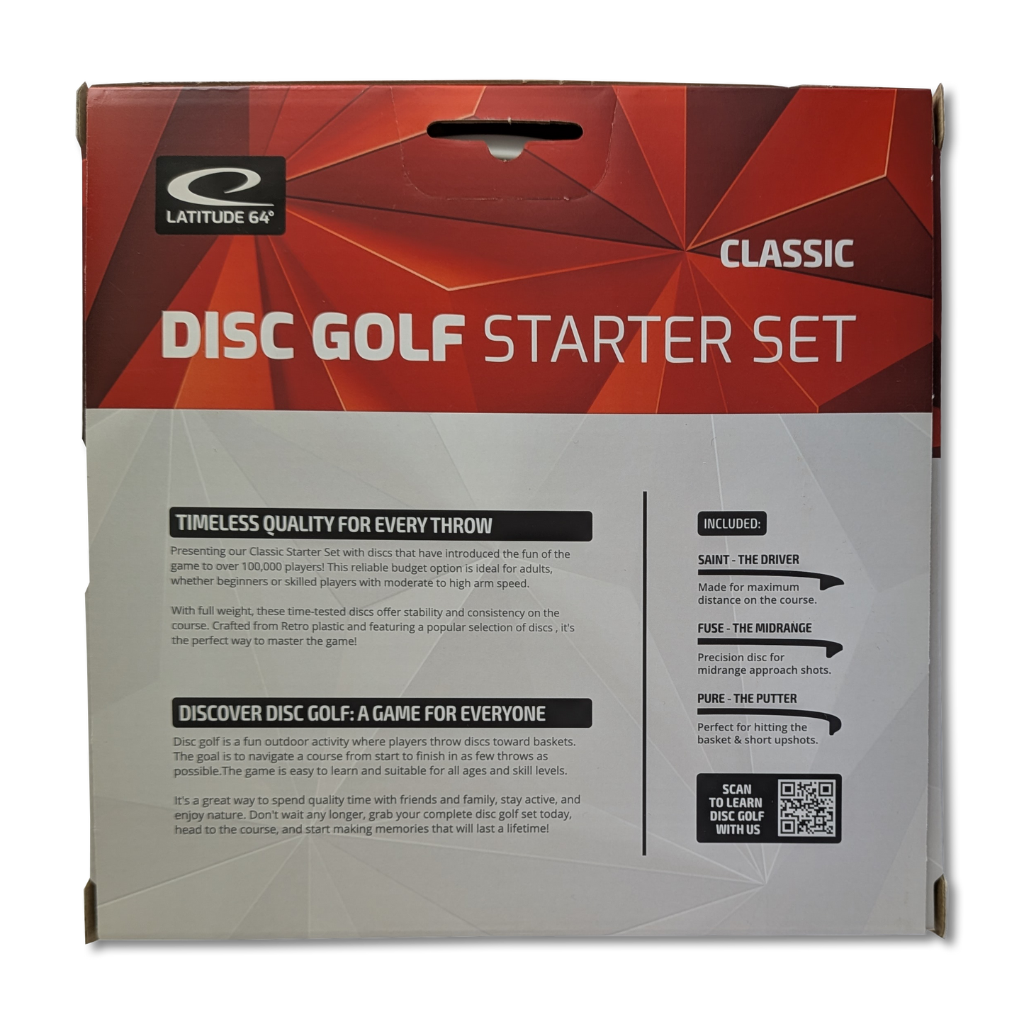 Disc Golf Starter Set (3 Discs) Retro
