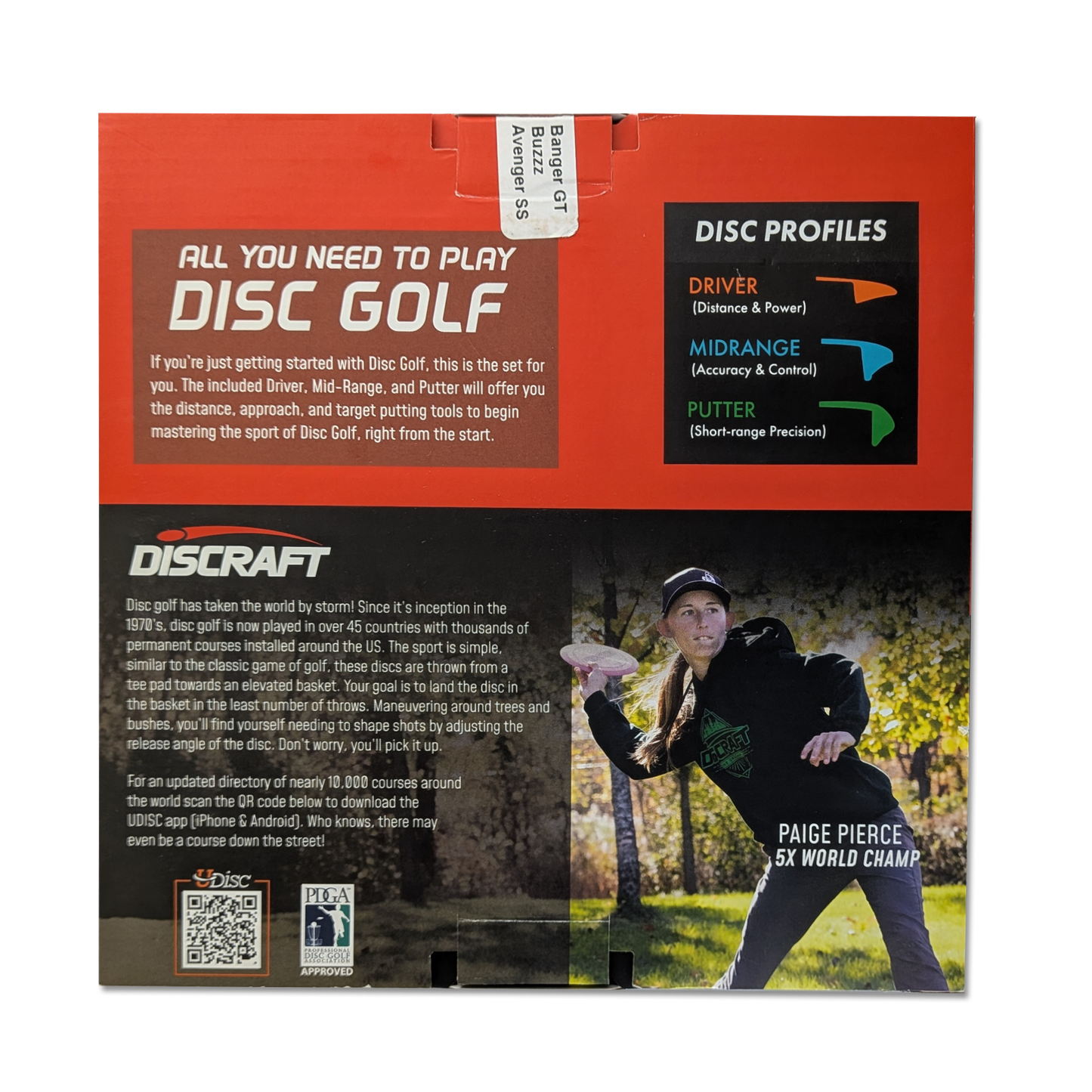 Discraft Disc Golf Starter Set