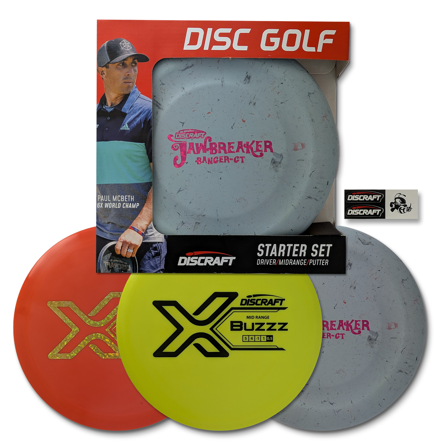 Discraft Disc Golf Starter Set