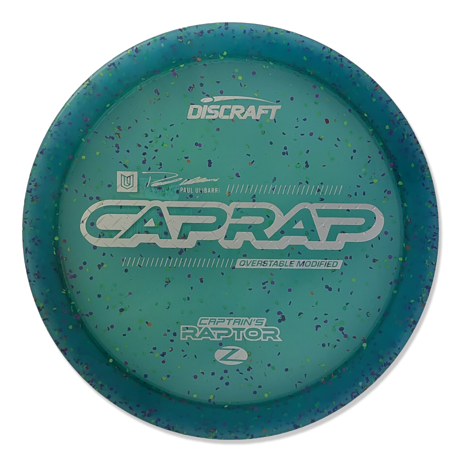 Captain Raptor Book Captain's Raptor Z Confetti Paul Ulibarri 2026 – Disc Wolf