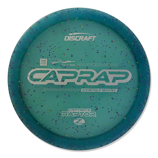 Captain's Raptor Z Confetti Paul Ulibarri 2026